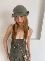 Vintage denim buket(2c)