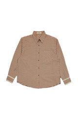 ウィーンチェッカードシャツ [Brown]