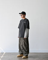 オン ドローイング レイヤード ロングスリーブ Tシャツ