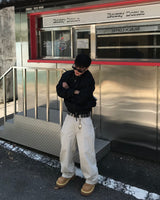 バックバックルワイドスラックス