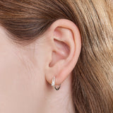 knot shine earring