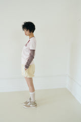 SKR 555 LAYERED TOP (PINK)