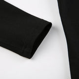 レディースクエアネックロングスリーブtシャツ