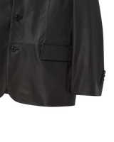 25FW カウハイドレザーブレザーブラック