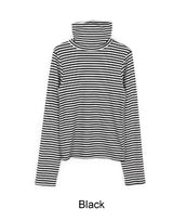 セリンストライプポラーTシャツ
