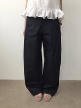 ペーパー カーブド パンツ (2color)