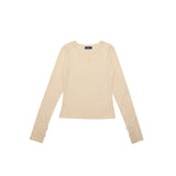 トゥインキー ロングスリーブ (cream)