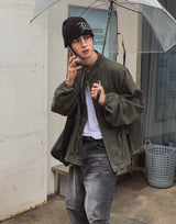 Mauve Washed Short Field Jacket