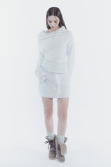MISTY LOOSE DRESS light grey