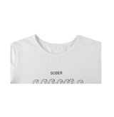 ソーバーパレードTシャツ ホワイト