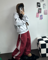 SHOULDER ARM PRINTING TATTOO PATCH CHERRY HOODIE🍒🩵🤍3COLOR
