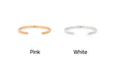 26SS★ [Premium Plating] Ice Cushion Cuff Bangle