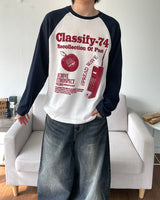 コレクションラグランニットTシャツ