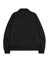 87-STAN009 [Vegan Suede] Standard Blouson Suede Jacket BLACK