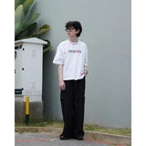PEANUT STAIN - Friends White Boxy Tshirt