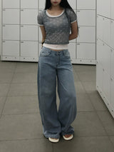 Surf Star Mesh Layered Top (2c)