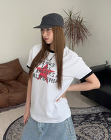 アケンビンテージスターリンガーTシャツ
