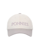 PONNIES CAP (PINK GREY)