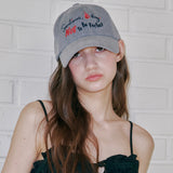 Sometimes Okay Ball Cap (Charcoal)