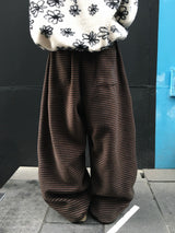 [Ritcore MADE] Striped Fleece Pants (3c)