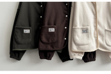 Eddy Tab tick pocket fleece jacket