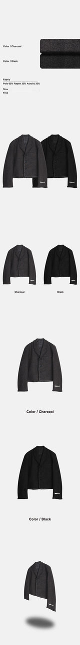 [F/W] クロップテッセルジャケット(2color)