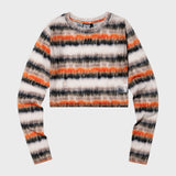 ティンジ1424メッシュクロップトップ (ORANGE)