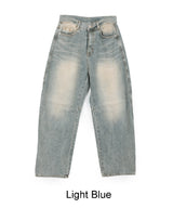 Loupe Wide Dart Denim Pants