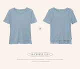 #ウェーブポイントショートスリーブTシャツ＋スリーブレスセット(3color)