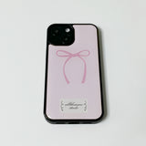 Ribbon epoxy bumper case (pink)
