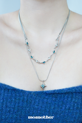 [S.Steel] Layered Oriental Surgical Necklcae