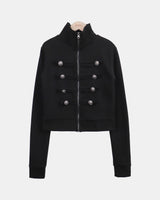 Ondya High Neck Zip-Up Jacket