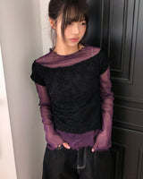 ハインレースショートスリーブTシャツ