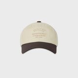 ヘリテージロゴボールキャップ(BEIGE/BROWN)