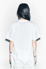 チーターグラフィックオーバーサイズTシャツ ホワイト