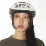 メッシュニュースボーイキャップ
