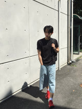 フォイルカーペンターバミューダデニムパンツ 2C