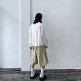 Sheer Stripe Relaxed Shirt