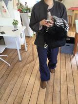 Bourbon Cotton Biker Jacket (2c)