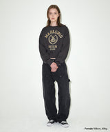 VINTAGE COLLEGE CROP SWEATSHIRT
