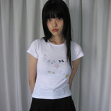パッチパレードTシャツ (WHITE)