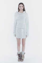 MISTY LOOSE DRESS light grey
