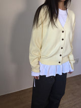 Soft V-Neck Cardigan (1 Colors)