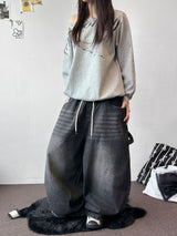 Catch Balloon Carpenter Basic Denim Pants 3color