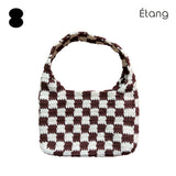 [MADE] Étang バゲットバッグ | チェッカーボードブラウン