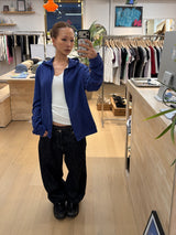 SLUB HOOD ZIP-UP