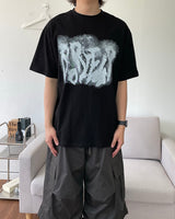 スプレープリンティドTシャツ