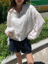 [MADE] Rollton Nylon Lace Banded Waist Short Pants