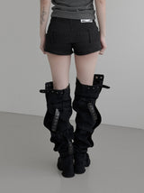 Trick Belt Cotton Shorts