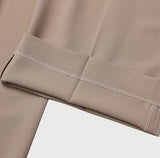 Fresh Summer Belted Two Tuck Slacks